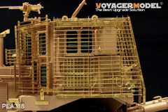 Voyager 1/35 Modern IDF D9R Israeli Bulldozer Slat Armor Photoetch Set (Meng)