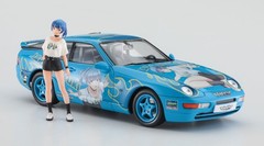 Hasegawa 1/24 Porsche 968 Egg Girls Maiyuki Sara w/Figure Plastic Model SP615 (C