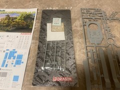 1/72 Dragon Panzerkampwagen VI (P), item # 7209, bagged kit!!!