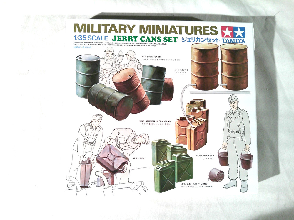 1/35 Tamiya German WWII Jerry Can Set # 35026