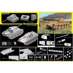 Dragon #6940 1/35 Sd.Kfz.171 Panther Ausf.D mit Pantherturm