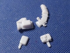 🌟 Under Hood Details 1999 Ford Lightning 1:25 Scl 1000s Model Car Parts 4 Sale