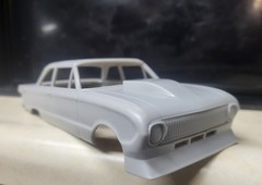 1/24 scale resin 3d printed Outlaw 1962 Ford Falcon drag body model slot car