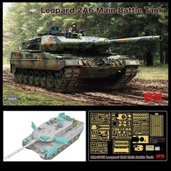 RYEFIELD RM5065+2035 Leopard 2A6 Main Battle Tank and matchedMetal etching parts