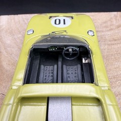 Lime Green Ford GT Spyder #10 Le Mans 1965 1:43 Hand-Built Resin France