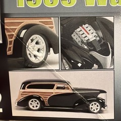 AMT ERTL 1/25💪🏼🏁1939 Wagon Rod💪🏼🏁 Street Custome Model Sealed Parts