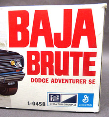 1971 MPC 1-0458 BAJA BRUTE DODGE ADVENTURER SE PICKUP TRUCK model kit 1:25 built