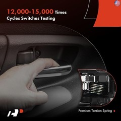 A-Premium Front or Rear Left Driver Side Interior Door Handle Compatible with