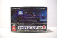 amt ’62 Pontiac Catalina 421SD Drag Car, Most Sealed Inside, 1/25, 2009, READ!