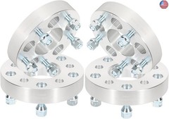 ECCPP 4PCS 1.5 inch (38mm)5×5.5 to 5×5 Wheel Adapters Conversion 5×139.7 to