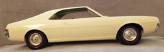 1968 AMC JAVELIN SST Dealer Promo Cream & Green Redlines 1/25 Jo-Han