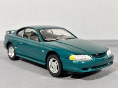 1/24 Scale 1994 Ford Mustang GT Model Car Kit GREEN Nicely Built 1/25 SN95 Fox