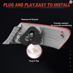 Tail Light Outer Compatible With 2010 2011 Toyota Camry Left Driver Side