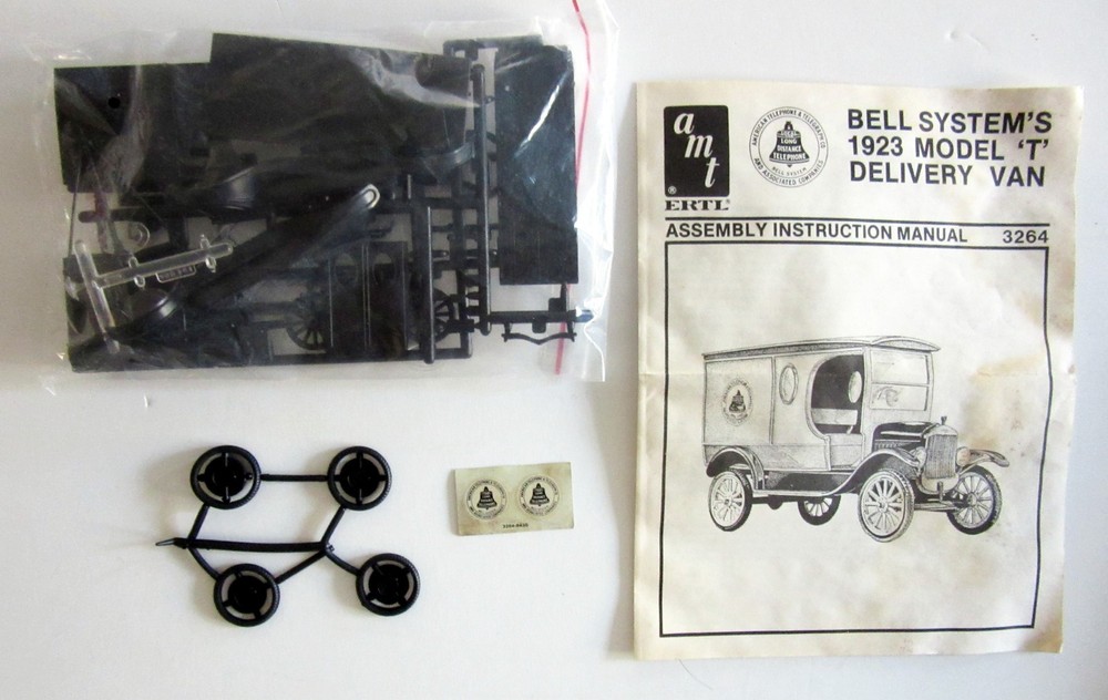 Vintae AMT, BELL SYSTEM’S 1923 MODEL “T” DELIVERY VAN, C0mplete