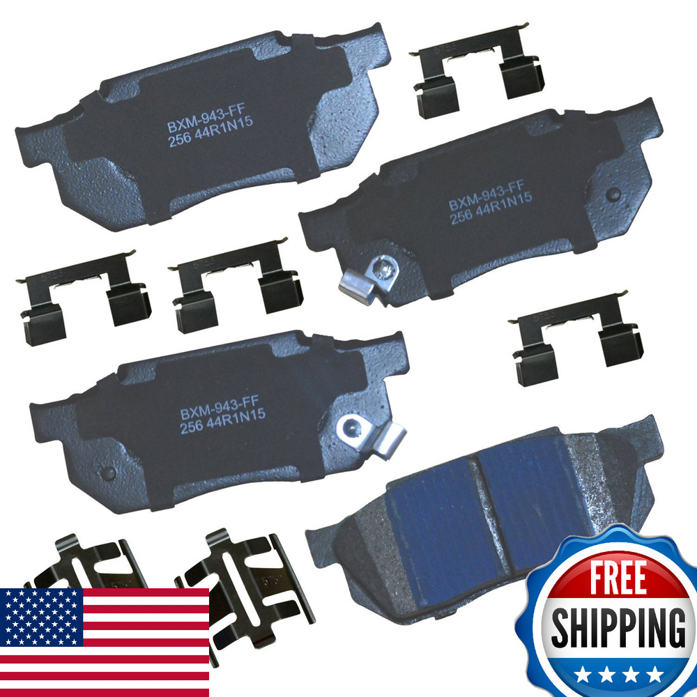 Bendix Premium SBM256 Semi-Metallic Front Brake Pads for Honda Civic 1987-1984,