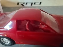 Chevy Promo 1989 Camaro Iroc-Z Bright Red 1/25 Scale Promo Model Car 6061