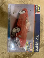 Vintage Revell-Monogram ’57 Vette Deluxe kit In Original Packaging Unopened