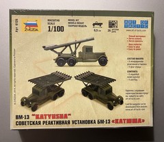 NEW- Zvezda 1/100 Model Soviet WWII Rocket Launcher BM-13 Russian “Katyusha”