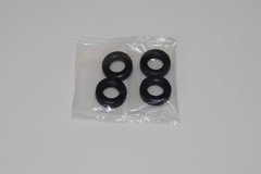 MPC 1967 PONTIAC GTO #710L/12 ⭐PARTS⭐ RUBBER TIRE PACKAGE 1:25