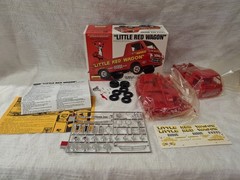 Lindberg “Little Red Wagon” Bill “Maverick” Golden Dodge Model Kit 1:25 NOB