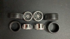 Revell 1/25 C6 Corvette ZR1 Staggered Wheels