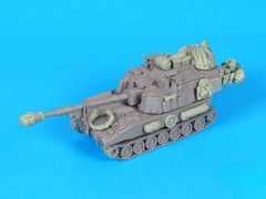 1/72 Scale Die-Cast Resin Model Assembled Kit M109 A6 Paladin Accessories Set…
