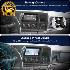 QLED Radio for Chevy GMC Buick Cadillac 1995 1996 1997 1998 1999 2000 2001 2002,