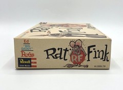 Vintage 1963 Revell Rat Fink Model Kit Ed Big Daddy Roth Partially Built