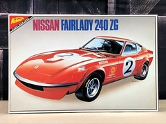 OPEN BOX Nichimo 1:24 Plastic Model Kit NISSAN FAIRLADY 240 ZG Japan GW2403