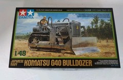 Tamiya 32565 1/48 Scale Model Kit WWII IJA Japanese Navy Komatsu G40 Dozer -NIB
