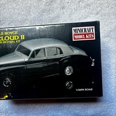 Minicraft 1962 Rolls Royce Silver Cloud II 1/24 Scale Model Level 2 New Sealed!