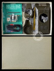 Tamiya Mokei 1/35 Vintage Motorized US Army M36 B2 Medium Tank MT122 Year 1968
