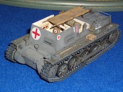 Brach Model 1/35 PzkPfw IB Ambulance Conversion Set for Italeri/Zvezda kit