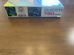 Protar Ducati 750 Sport 1:9 Plastic Motorcycle Model Kit Unassembled