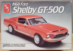 AMT Ertl 1968 Ford Shelby GT-500 Model Kit 1:25 #6541