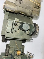Peerless Max 1/35 M-26 Dragon Wagon w/M15-A1 & Motorized Sherman Tank PRO BUILT!