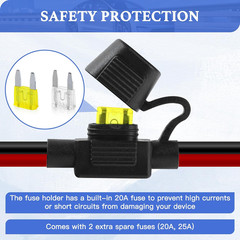 Cigarette Lighter Socket 10FT, 12V Cigarette Lighter Socket 2.5Mm²/13Awg, 12V Po