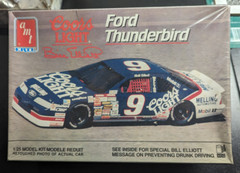 Bill Elliott’s #9 Coors Light Ford Thunderbird 1:25 Kit **Factory Sealed**