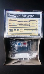 Revell Snap Tite Cop Car CHEVY IMPALA POLICE CAR 1:25 Model Kit 85-1928 NIOB
