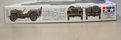 Tamiya Jeep Willys MB 1/4-ton 4×4 Truck 1:35 Plastic Model Kit 35219