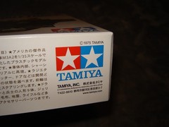 Tamiya 35070 M3A2 HALF TRACK Box Open 1975 Kit Mint in Box 1/35 scale NICE kit