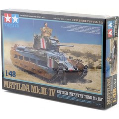 Tamiya USA TAM32572 1/48 British Matilda Mk.Iii/Iv Infantry Tank Plastic Model