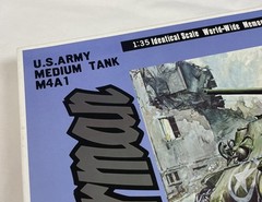 Nichimo Japan 1:35 Plastic Model Kit Sherman U.S. Army Medium Tank Sealed Parts