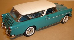 55 Chevy Pickup Truck Race Car Built Metal Model Vintage Classic57Promo1957Nomad