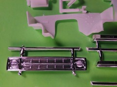 Body 77 1977 Ford Van Econoline E150 1/25 AMT Hood Glass Grill Bumpers Interior