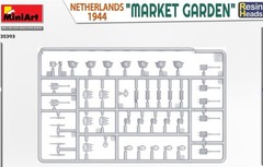 MiniArt 35393 1/35 `Market Garden` Netherlands 1944. Resin Heads Model Kit