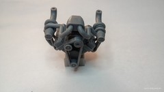 1/25 Scale Twin Turbo Supercharged Hemi *** one piece engine***