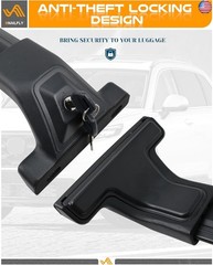 Snailfly 265 LBS Lockable Roof Rack Cross Bars Fit for Honda CRV CR-V 2023-2026
