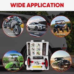 23Pcs Tire Repair Kit, Heavy Duty Tire Plug Kit, Tire Patch Kit for Car, Truc…