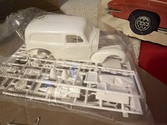 Revell 1939 Chevy sedan delivery lowrider model kit Open Box Complete